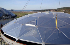 storage tanks Geodesic Domes vapour voc emission contorl 4