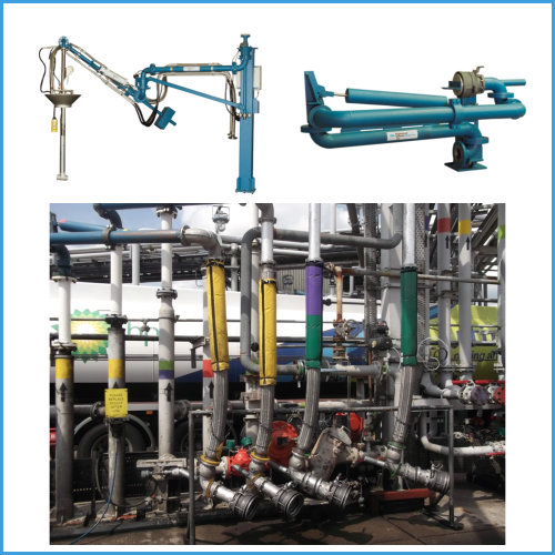 Loading and unloading systems supply and service