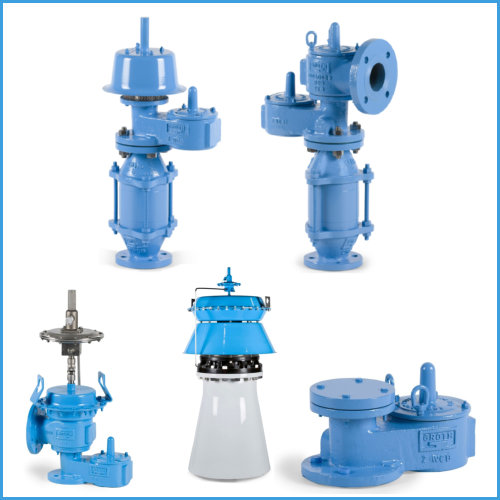Tank Venting-Pressure Vacuum relief valves