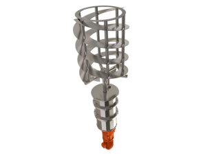 Tank Bottom Entry Agitators-Mixers various liquid viscosities