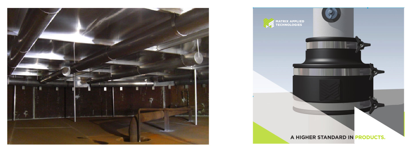 Internal Floating Roof - LEG BOOT
