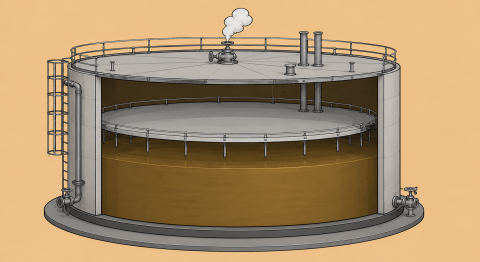 Internal Float Tank Internal Floating Roof-